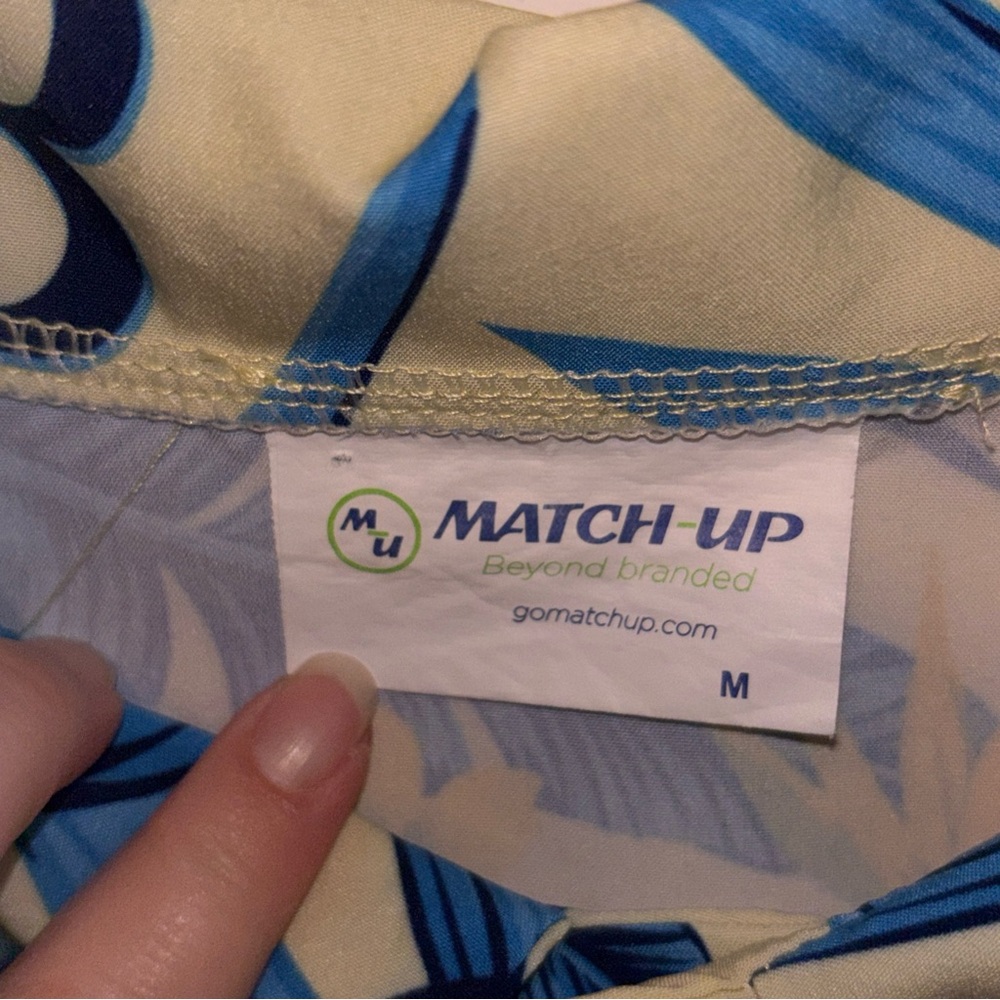 Dave Wills Match-Up Tampa Bay Rays Baseball Hawaiian Shirt SGA Giveaway Size M - Picture 7 of 15